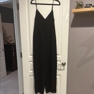 Hutch Black Spaghetti Strap Jumpsuit
